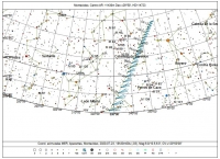 Cometa C/2020 F3 (Neowise) - Carta orientativa Montevideo